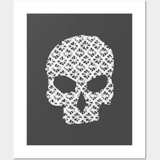 Lace Skull Posters and Art